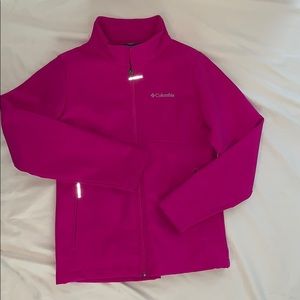Girl’s Columbia Hot Pink Jacket Size L 14-16